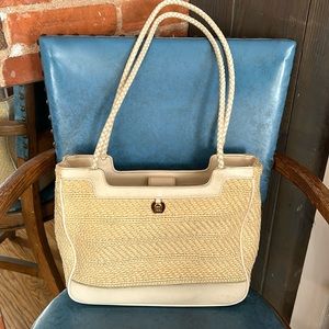 Classic woven designer purse